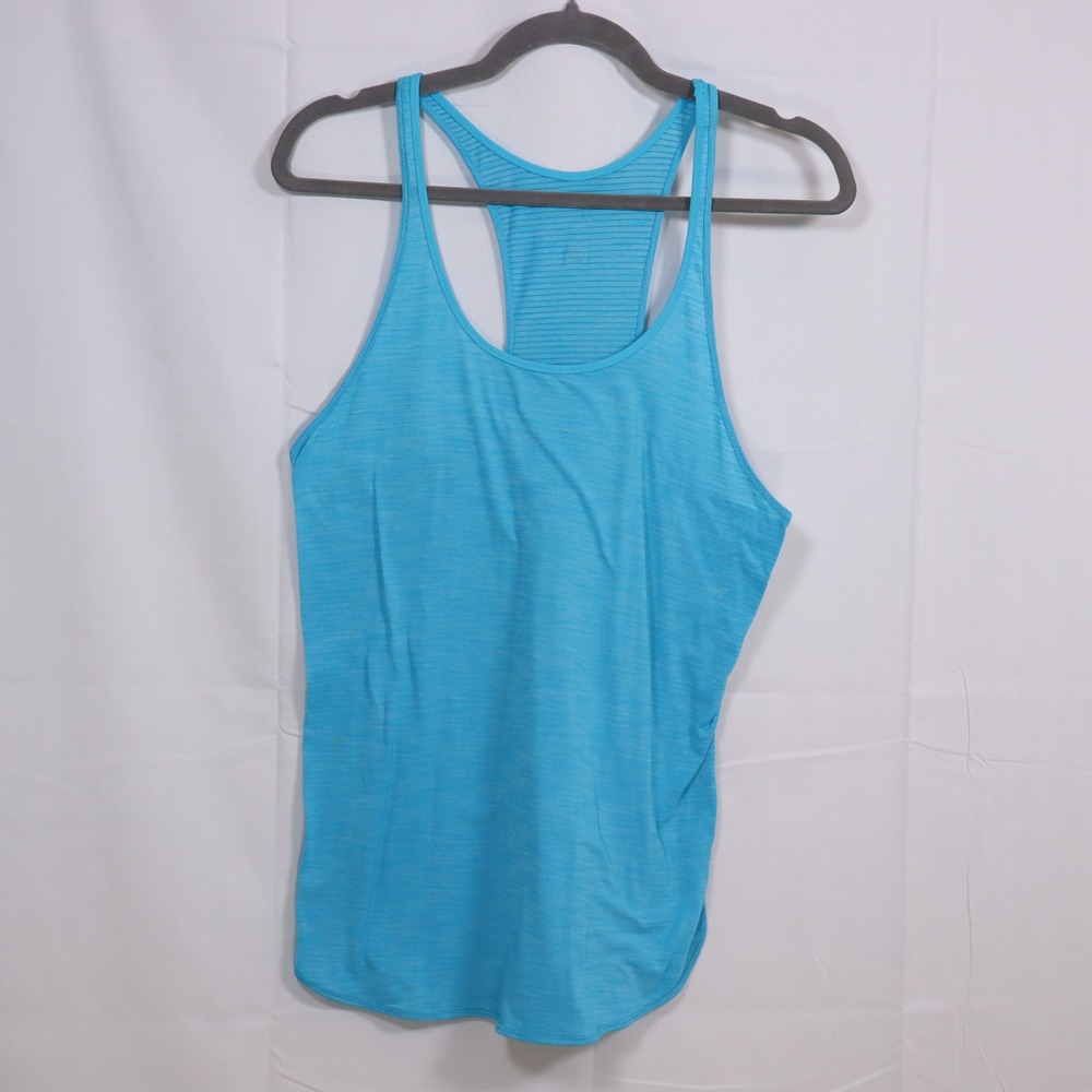 Lululemon Racerback Tank Top 6 Blue Womens Swiftly Tech Athletic